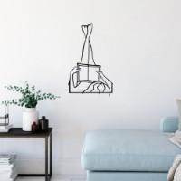 Panou decorativ Wallity i Love Reading 521 imaginea #2 — magazin online Desire.md