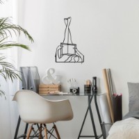 Panou decorativ Wallity i Love Reading 521 imaginea #3 — magazin online Desire.md