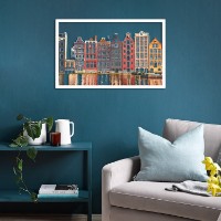 Panou decorativ Wallity Amsterdam Houses APT329MCA