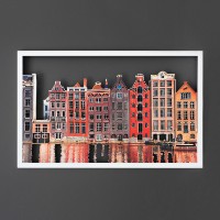 Panou decorativ Wallity Amsterdam Houses APT329MCA imaginea #2 — magazin online Desire.md