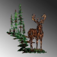Panou decorativ Wallity Deer 2 imaginea #5 — magazin online Desire.md