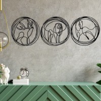 Panou decorativ Wallity Deer Lion Horse