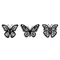 Panou decorativ Wallity Butterflies 3 imaginea #5 — magazin online Desire.md