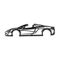 Panou decorativ Wallity McLaren 570S Silhouette imaginea #4 — magazin online Desire.md