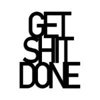 Panou decorativ Wallity Get Shit Done 15 imaginea #5 — magazin online Desire.md