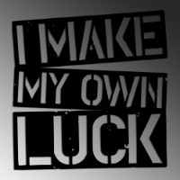 Panou decorativ Wallity I Make My Own Luck imaginea #4 — magazin online Desire.md