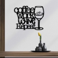 Panou decorativ Wallity Coffee Repeat