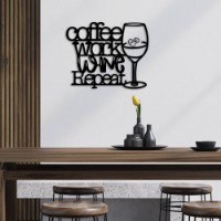 Panou decorativ Wallity Coffee Repeat imaginea #2 — magazin online Desire.md
