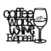 Panou decorativ Wallity Coffee Repeat imaginea #6 — magazin online Desire.md