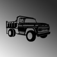 Panou decorativ Wallity GMC Truck 1962 imaginea #4 — magazin online Desire.md