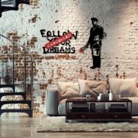 Panou decorativ Wallity Banksy Metal 06 imaginea #4 — magazin online Desire.md