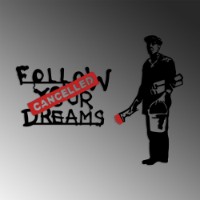 Panou decorativ Wallity Banksy Metal 06 imaginea #5 — magazin online Desire.md