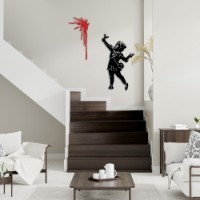 Panou decorativ Wallity Banksy Metal 09 imaginea #4 — magazin online Desire.md