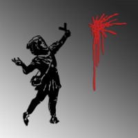 Panou decorativ Wallity Banksy Metal 09 imaginea #5 — magazin online Desire.md