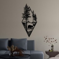 Panou decorativ Wallity Bear Black v2 imaginea #3 — magazin online Desire.md