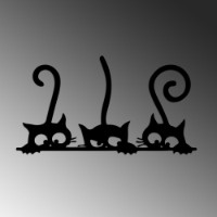 Panou decorativ Wallity Cats 967 imaginea #5 — magazin online Desire.md