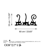 Panou decorativ Wallity Cats 967 imaginea #6 — magazin online Desire.md