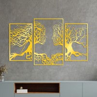 Panou decorativ Wallity Golden Triple Root Human 1