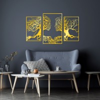Panou decorativ Wallity Golden Triple Root Human 1 imaginea #3 — magazin online Desire.md