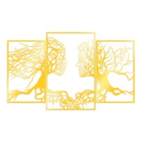 Panou decorativ Wallity Golden Triple Root Human 1 imaginea #4 — magazin online Desire.md