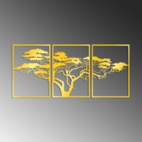 Декоративное панно Wallity Golden Triple Tree 6 фото №5 — интернет-магазин Desire.md