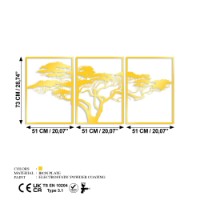 Декоративное панно Wallity Golden Triple Tree 6 фото №6 — интернет-магазин Desire.md