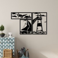 Panou decorativ Wallity Lighthouse Trio B