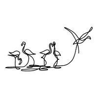 Panou decorativ Wallity Flamingo 316 M imaginea #4 — magazin online Desire.md