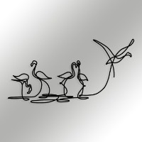 Panou decorativ Wallity Flamingo 316 M imaginea #5 — magazin online Desire.md