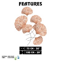 Panou decorativ Wallity Ginkgo ACH110-3 imaginea #8 — magazin online Desire.md