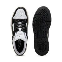 Ghete pentru copii Puma Rebound Femme Low Luxe Warm White/Puma Black/White, s.39 imaginea #4 — magazin online Desire.md