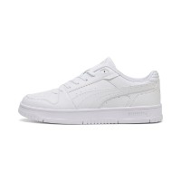 Ghete pentru bărbați Puma Rebound Slam Lo Glacial Gray/White, s.44 imaginea #2 — magazin online Desire.md