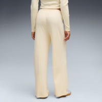 Pantaloni spotivi de dame Puma Essentials Ribbed Wide Leg Buttercream Heather, s.S imaginea #4 — magazin online Desire.md