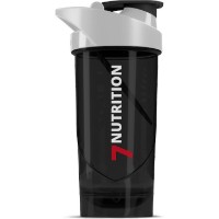 Shaker pentru nutriție sportivă 7Nutrition Shaker Black 700ml imaginea #1 — magazin online Desire.md