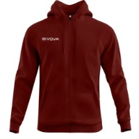 Hanorac pentru bărbați Givova Polarfleece 500 Burgundy, s.L (MA024-0008)