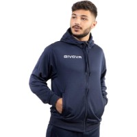 Мужская толстовка Givova Polarfleece 500 Navy Blue, s.XL (MA024-0004) фото №2 — интернет-магазин Desire.md