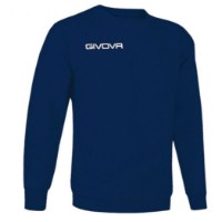 Hanorac pentru bărbați Givova Polarfleece One G-collo Navy Blue, s.XL