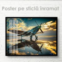 Pictură ArtShop Airplane at Sunset 45x30cm (PTR63-XL) imaginea #3 — magazin online Desire.md
