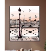 Pictură ArtShop Evening City 40x40cm (PCM69-XL)