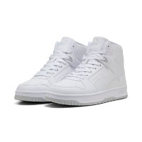 Bocanci pentru dame Puma Rebound Slam Mid Puma White/Cool Light Gray/Black, s.39