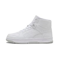 Bocanci pentru dame Puma Rebound Slam Mid Puma White/Cool Light Gray/Black, s.40.5 imaginea #2 — magazin online Desire.md