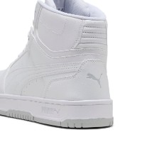 Bocanci pentru dame Puma Rebound Slam Mid Puma White/Cool Light Gray/Black, s.40.5 imaginea #6 — magazin online Desire.md