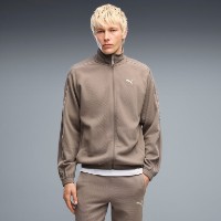 Jachetă pentru bărbați Puma Class Relaxed Material Track Mouse Gray, s.L