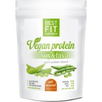 Proteină Best Fit Pea&Fava Salt Caramel 480g imaginea #1 — magazin online Desire.md