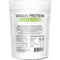 Proteină Best Fit Soy&Fava 480g imaginea #2 — magazin online Desire.md