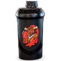 Shaker pentru nutriție sportivă Biotech Sangria 600ml Black