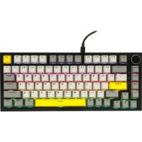 Tastatură Ajazz AK820 Gray/White/Yellow imaginea #10 — magazin online Desire.md