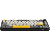 Tastatură Ajazz AK820 Max Plus Black/Gray/Yellow imaginea #2 — magazin online Desire.md