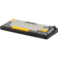 Tastatură Ajazz AK820 Max Plus Black/Gray/Yellow imaginea #3 — magazin online Desire.md