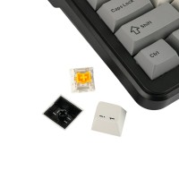 Tastatură Ajazz AK820 Max Plus Black/Gray/Yellow imaginea #9 — magazin online Desire.md